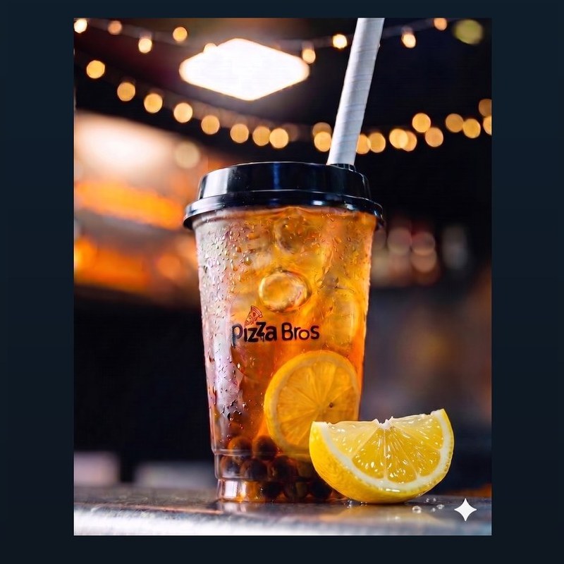 Lemon Ice Tea Boba