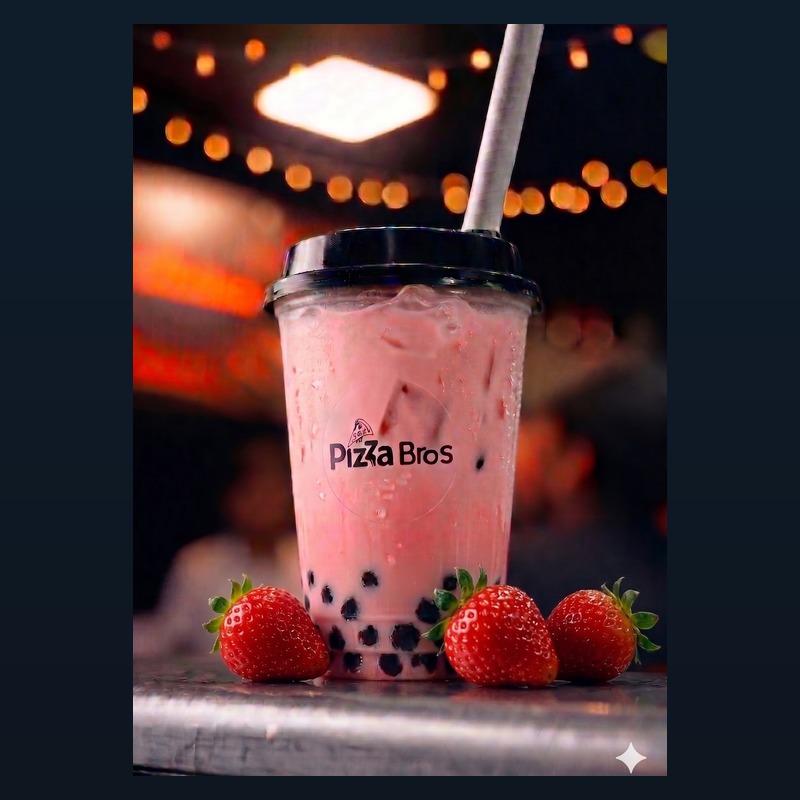 Strawberry Milk Boba